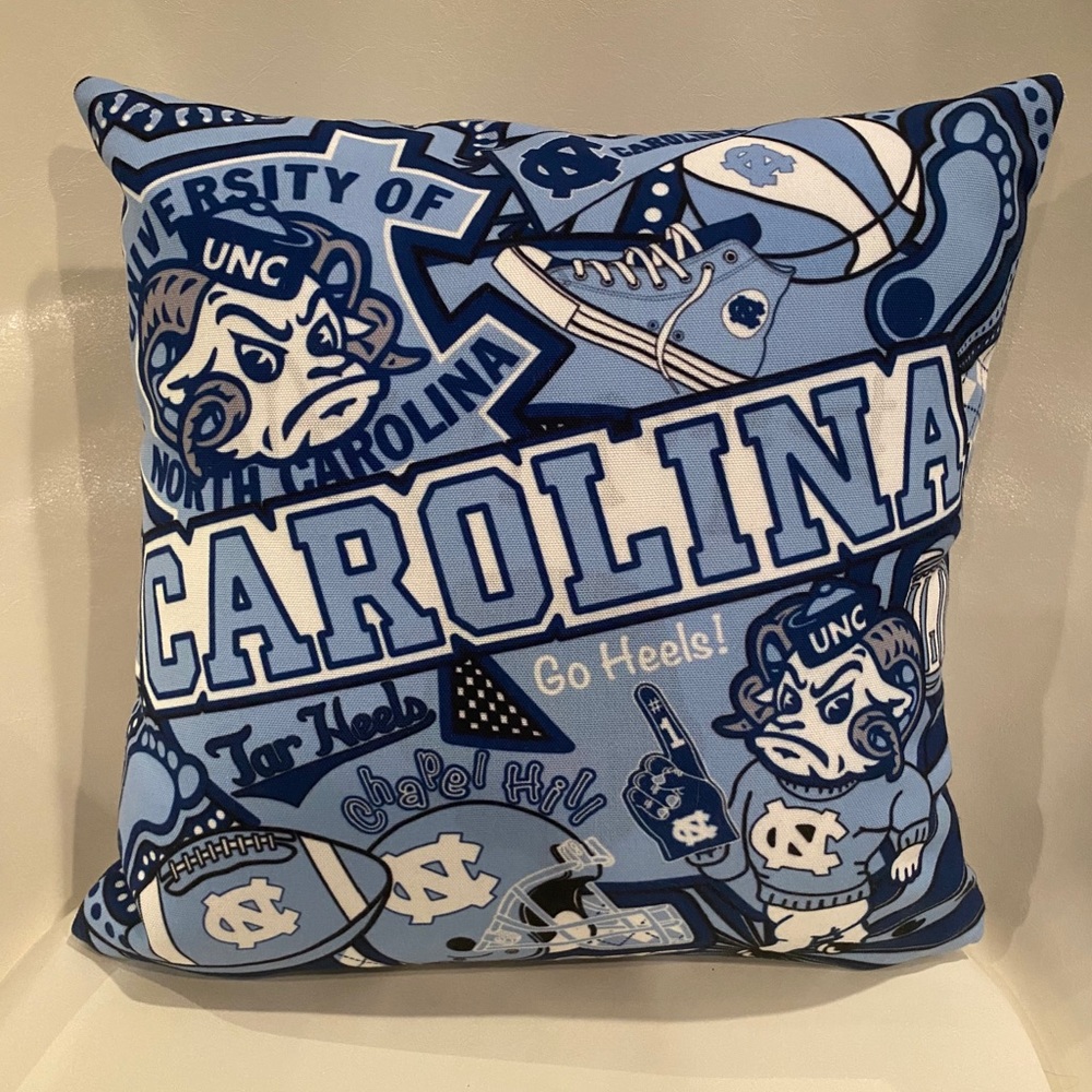 University of North Carolina Chapel Hill Pillow